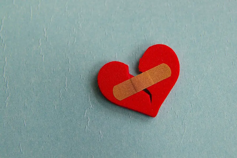 Broken Heart Profile Picture for Social Media