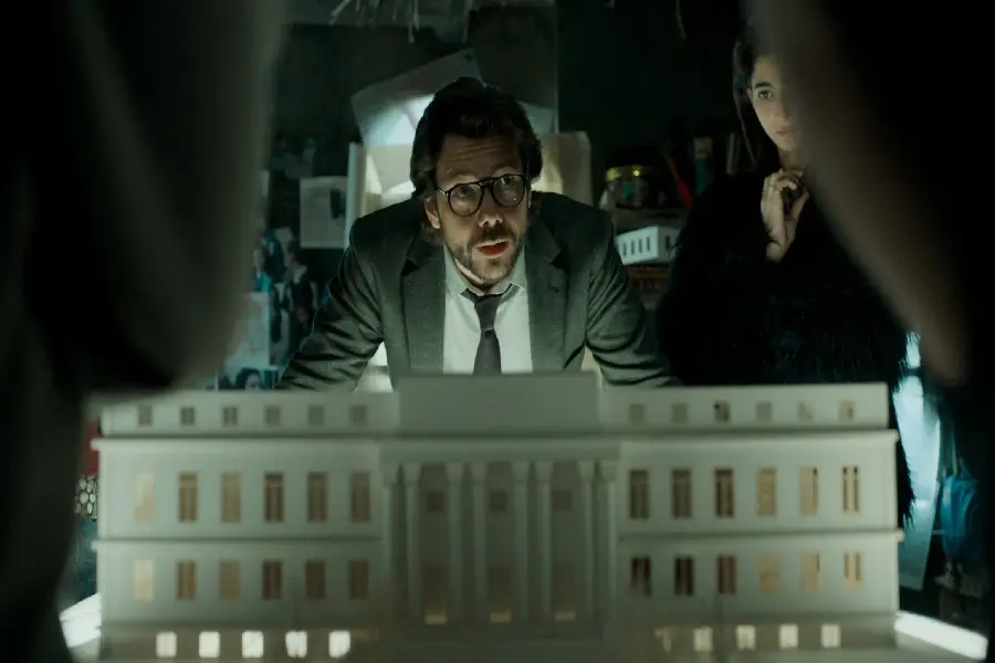 Alvaro Morte as The Professor in Money Heist Series
