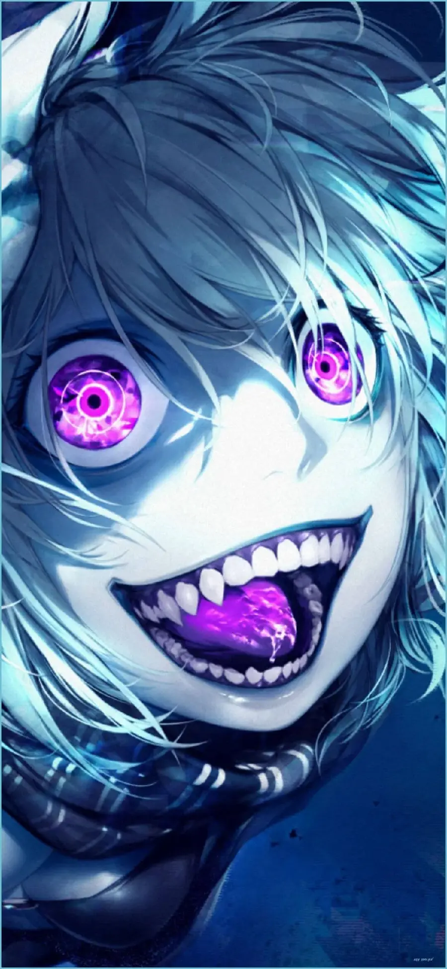 Scary Anime Girl Profile Picture for Horror Fans
