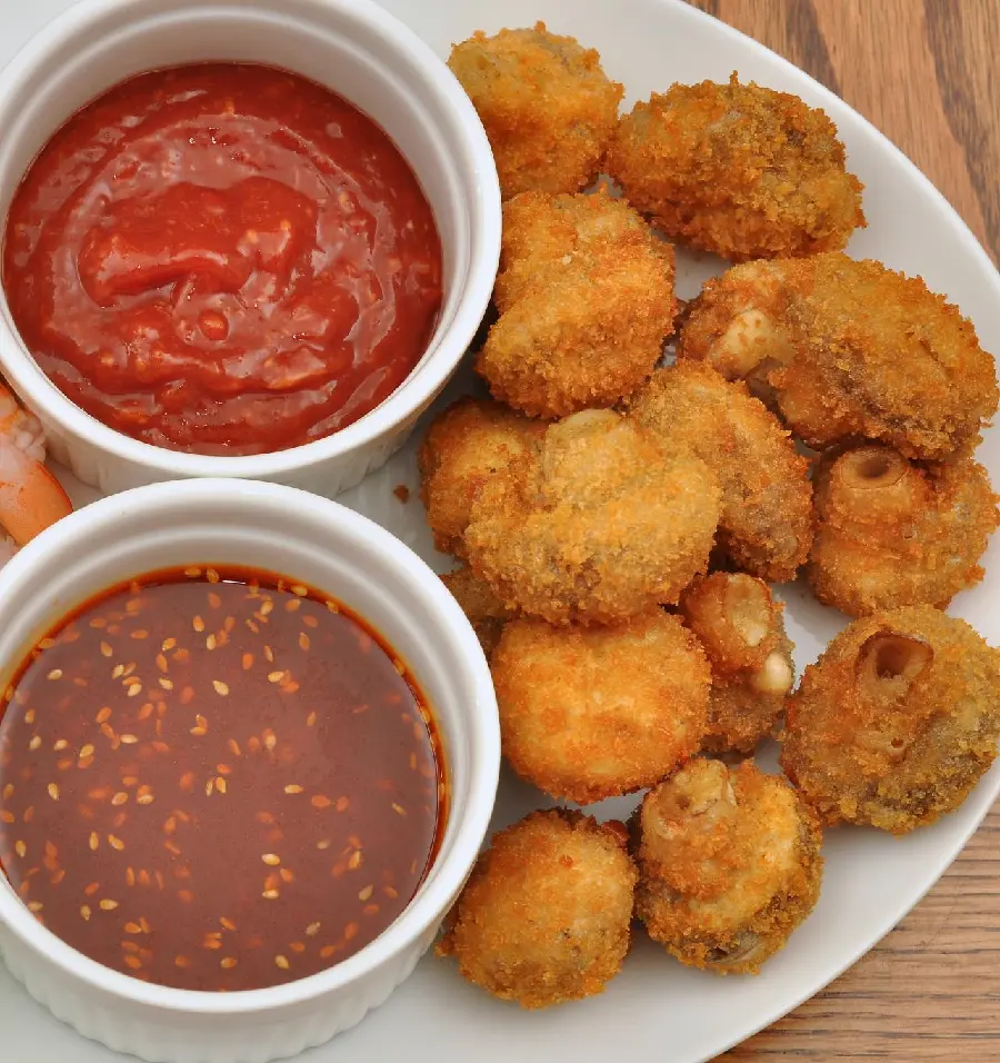 Fried Mushrooms with Recipe and Preparation Guide
