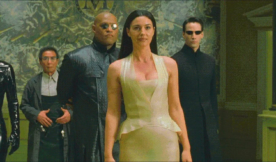 Monica Bellucci in Matrix