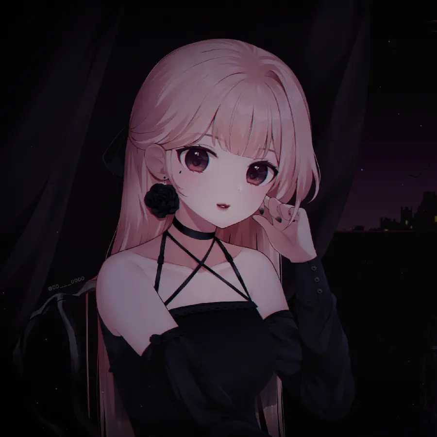 Beautiful Anime Girl Profile Picture in HD Quality