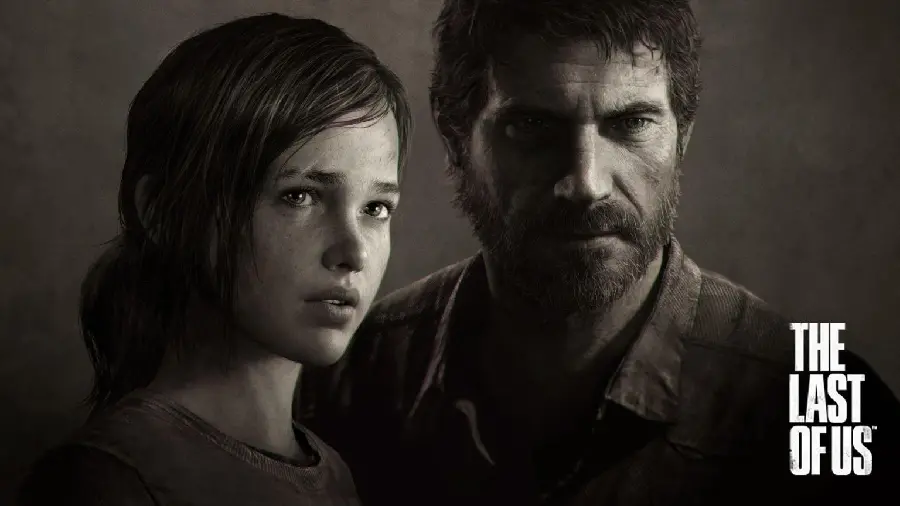 Joel and Ellie Wallpaper in The Last of Us Game