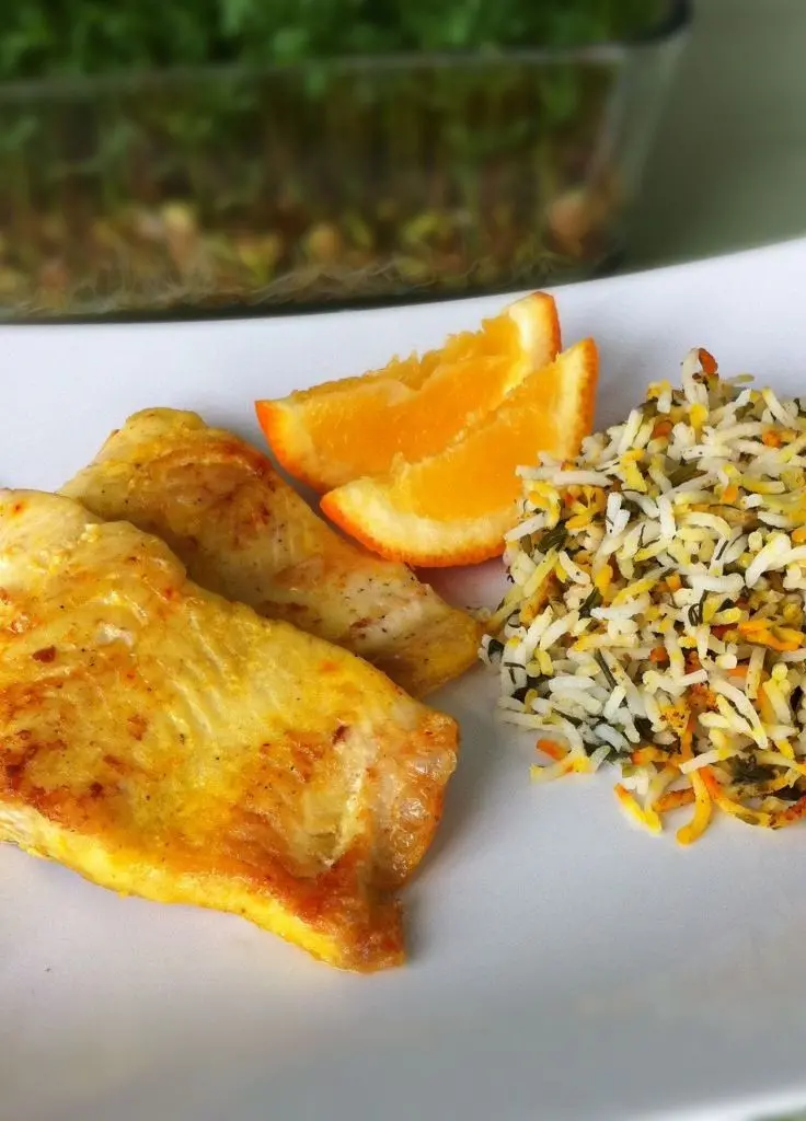 Herb Rice with Canned Fish Photo