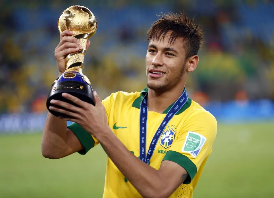 Neymar Confederations Cup Photos