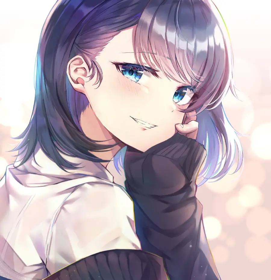 Anime Girl Profile Picture for Social Media in HD Quality