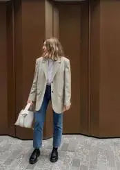 Oversized Blazers with Structured Shoulders