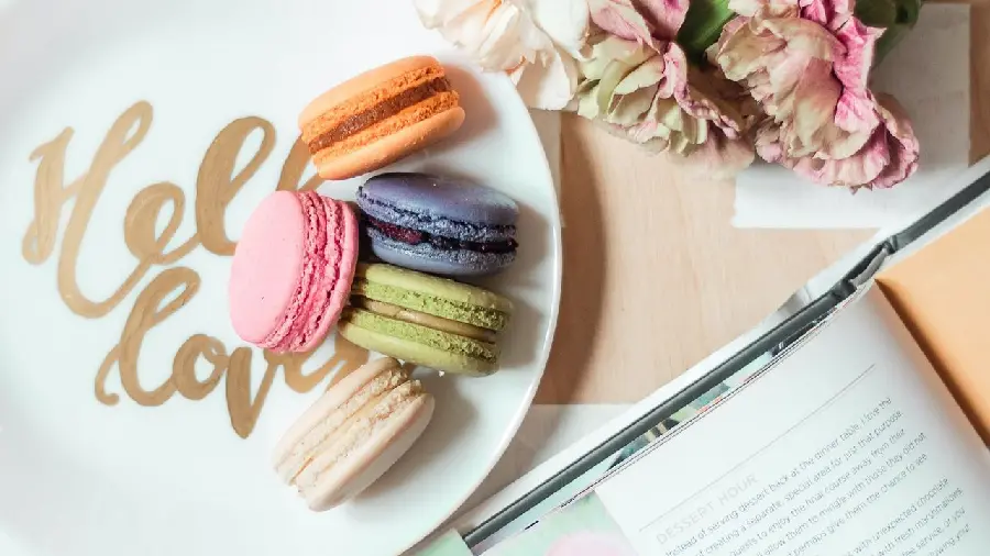French Macaron Dessert Photos