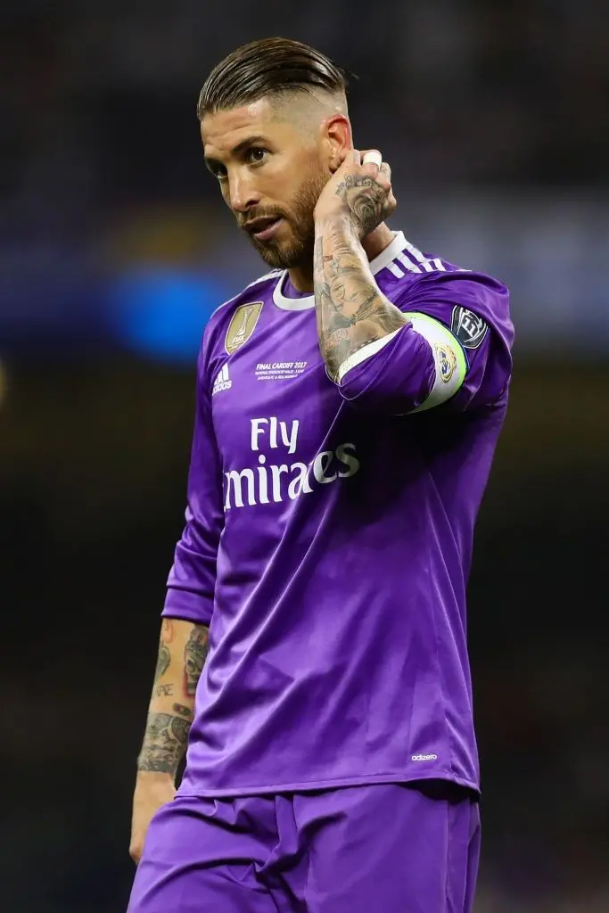 Download Sergio Ramos Profile Picture as Central Defender