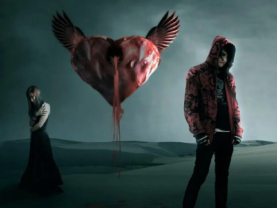 Romantic Breakup Image of a Boy and Girl