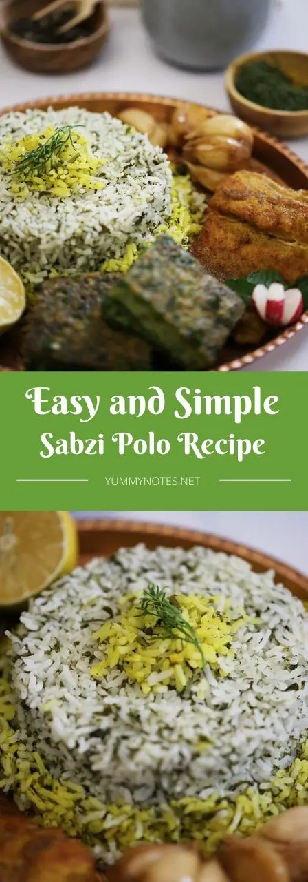 Herb Rice with Fish Dish Photo