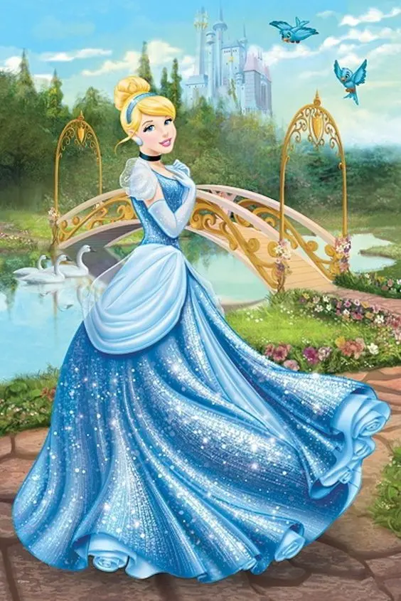 Beautiful Cinderella Princess Photo for Wallpaper