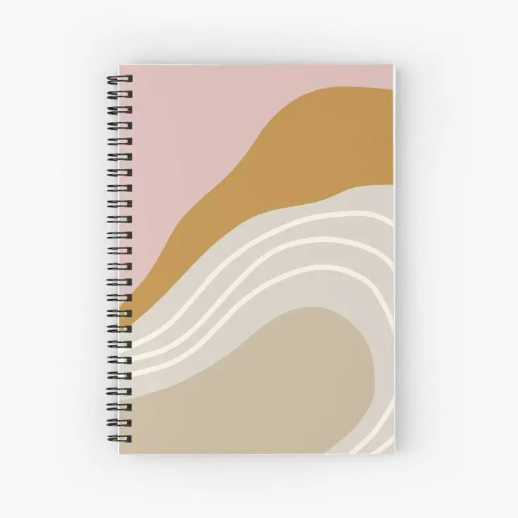Neutral Colors Minimalist Planner - Perfect for Long Notes