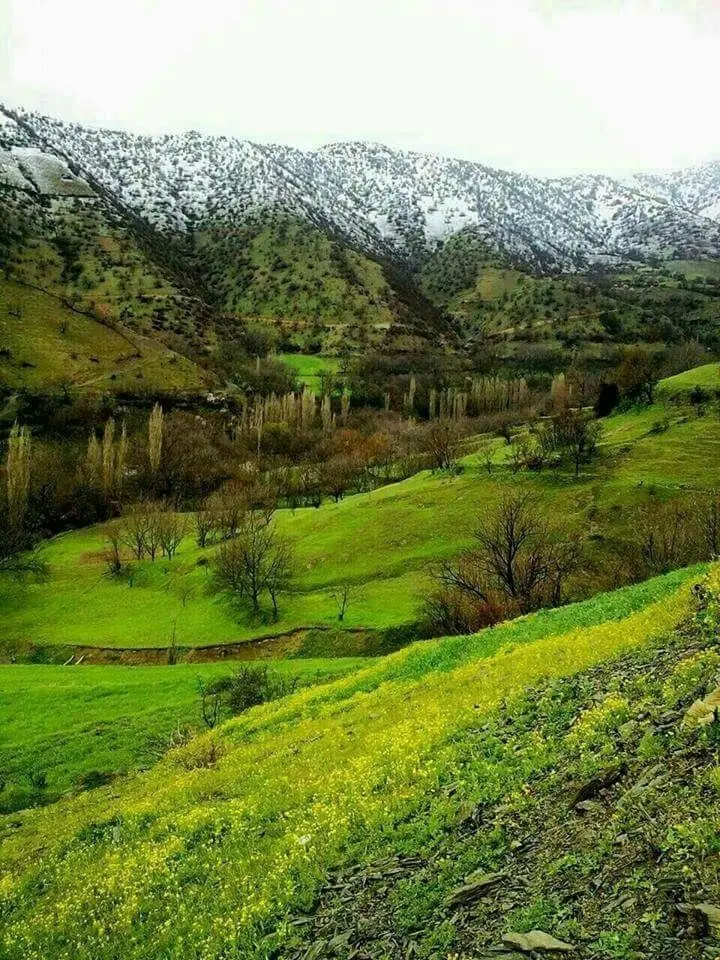 Nagl Village on the Sanandaj-Marivan Road