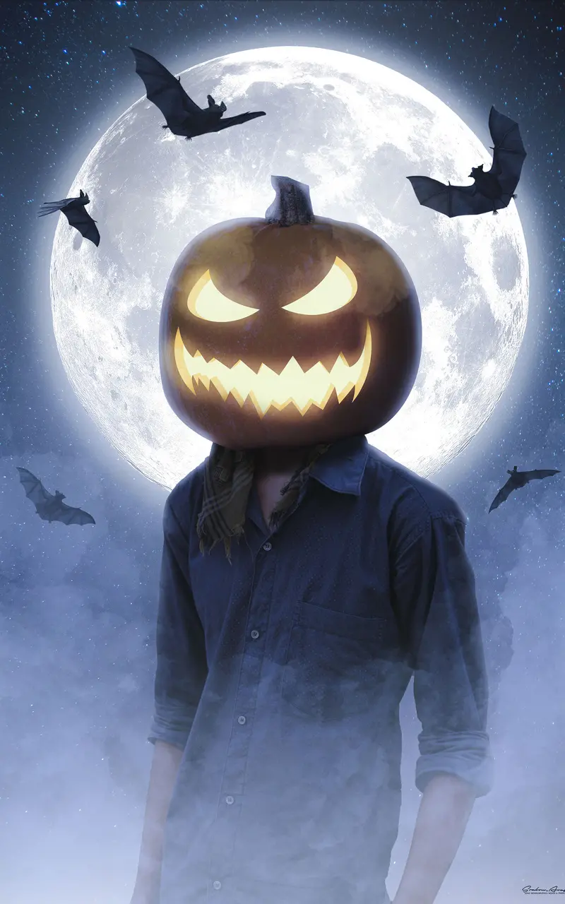 Cool Halloween Profile Picture for Social Media