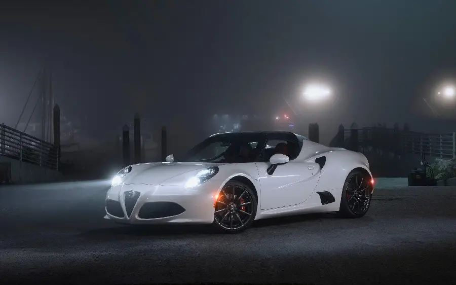 Alfa Romeo 4C Super Coupe Sports Car Photo