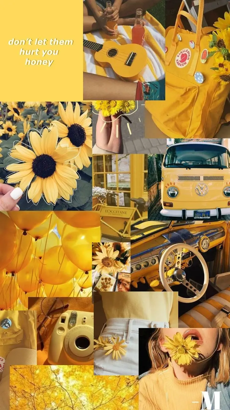 Download Yellow Mosaic Background for Custom T-Shirts