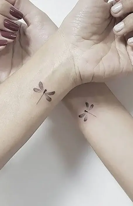 Dragonfly Tattoo Design for Wrist