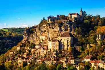 Pictures of Rocamadour Village in France