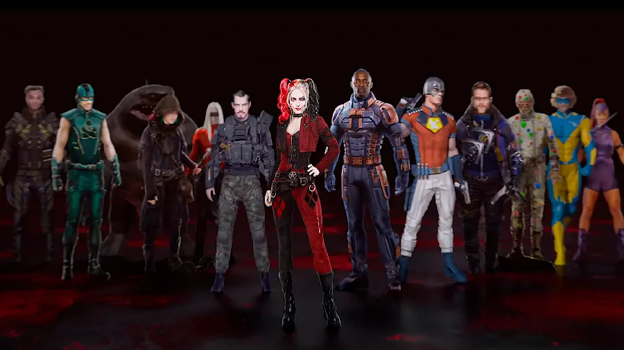 The Suicide Squad 2 Movie Wallpaper and Key Characters