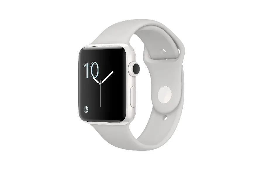Photo of White Apple Watch Series - Elegant and Unique