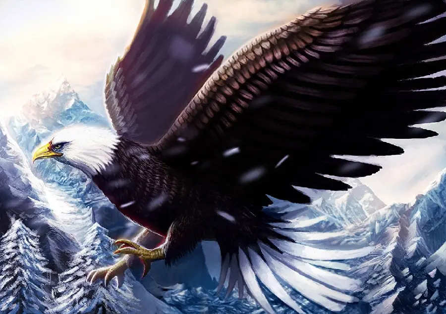 Fantasy Eagle Wallpaper for Creative Backgrounds