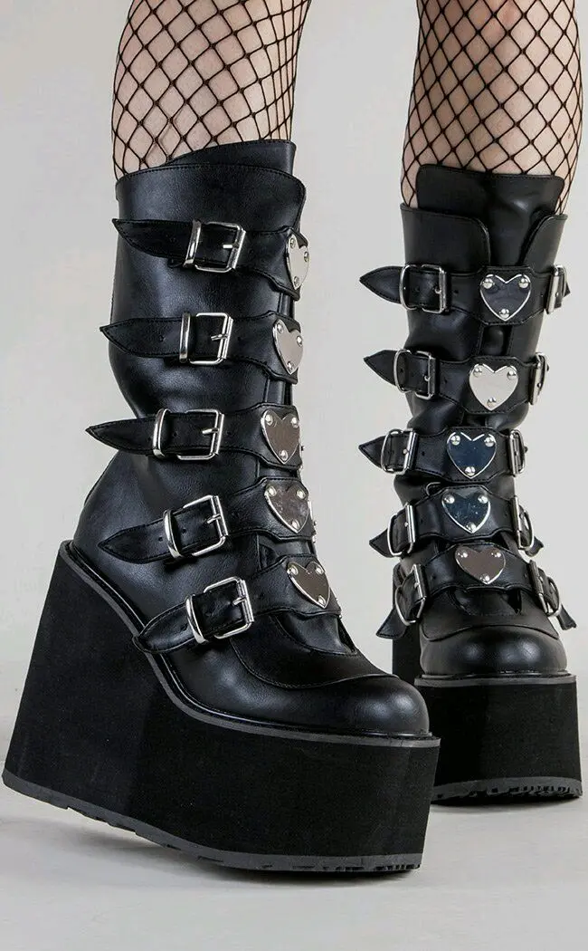 Download High-Quality Black Girl Boots Wallpaper