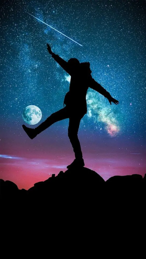 Full Moon Profile Picture for Boys in HD and 4K