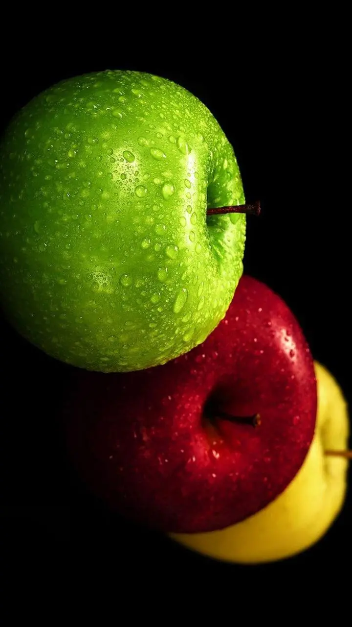 Download Three Apples Wallpaper