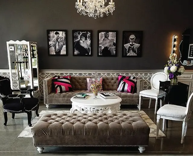 Hollywood Glam Interior Design Style for Luxurious Homes