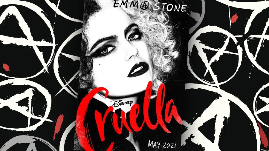 Cruella Movie Images with Emma Stone