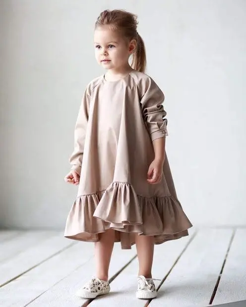 Stylish Girl Kids Dress Picture