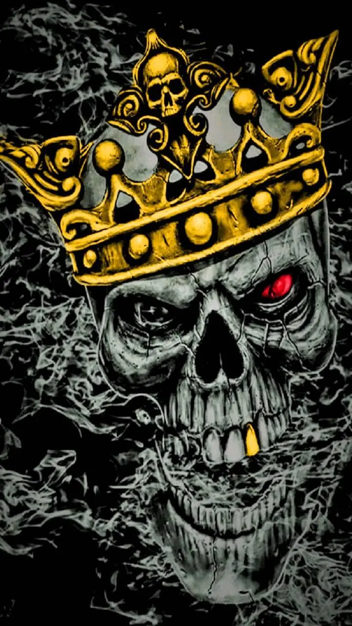 Download King Skull Wallpaper in 4K and HD