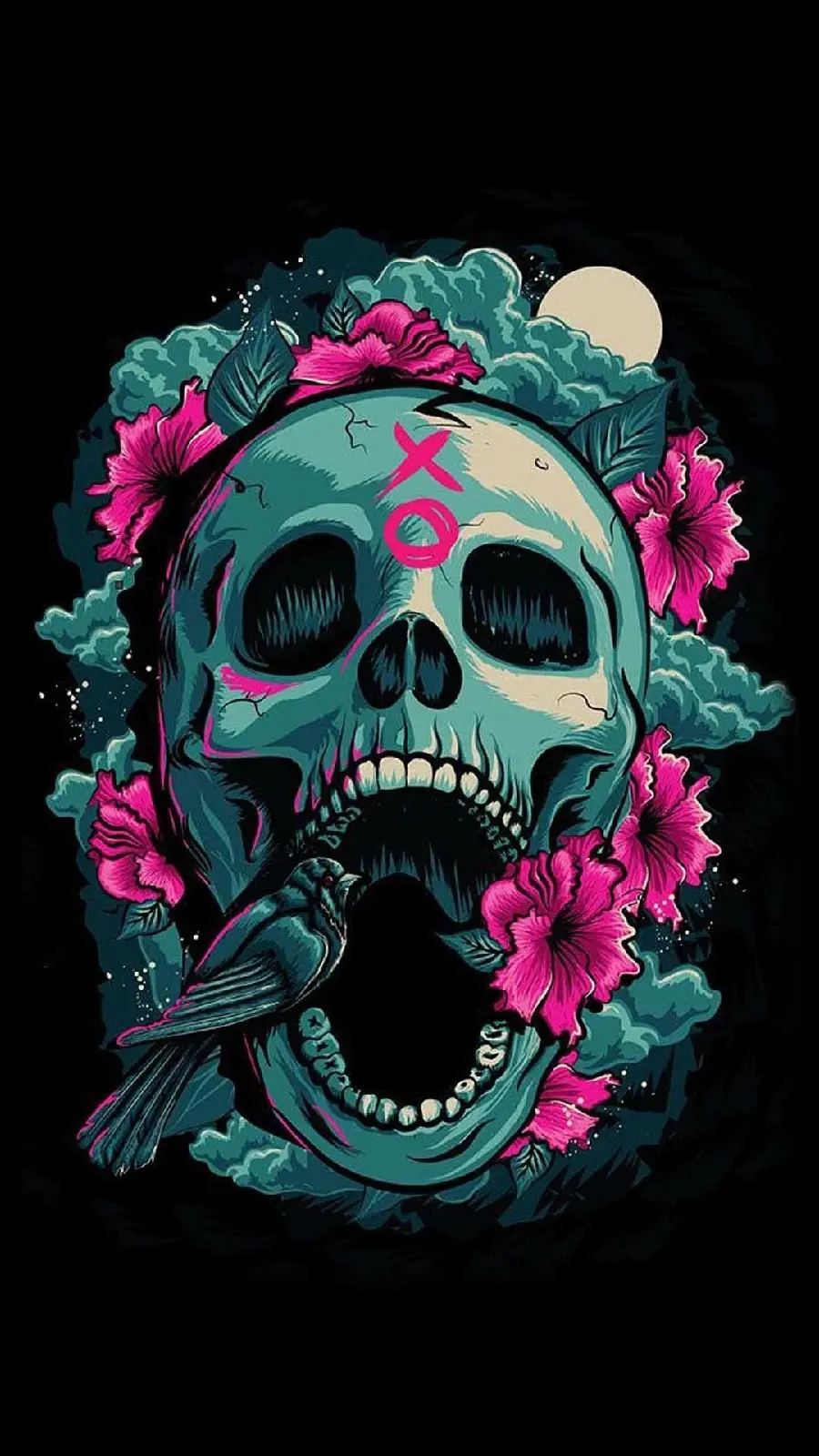 Download Human Skull Wallpaper in HD and 4K