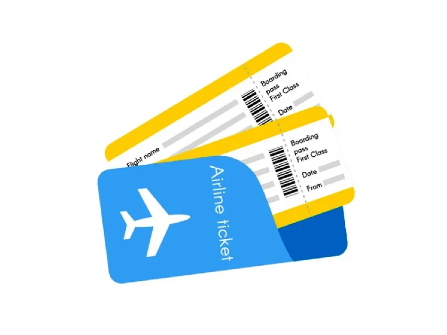 Download Photo of Travel Ticket Gift for Social Media