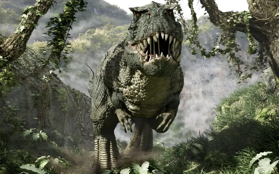 Download T-Rex Carnivorous Dinosaur Wallpaper