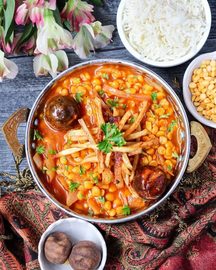 Photo of Authentic Iranian Ghormeh Sabzi with High Quality