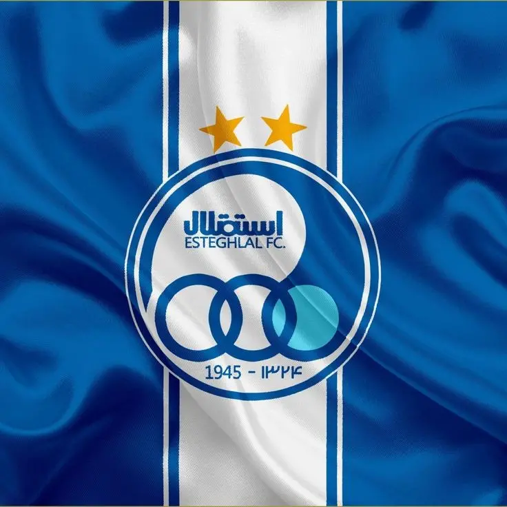 Download High-Quality Esteghlal Flag Wallpaper