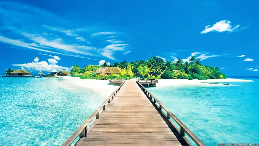 Beautiful Beach Scenery Wallpaper