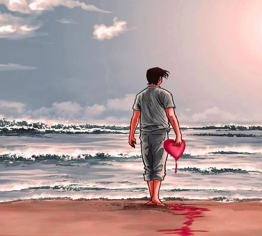 Sad and Emotional Boy Profile Picture