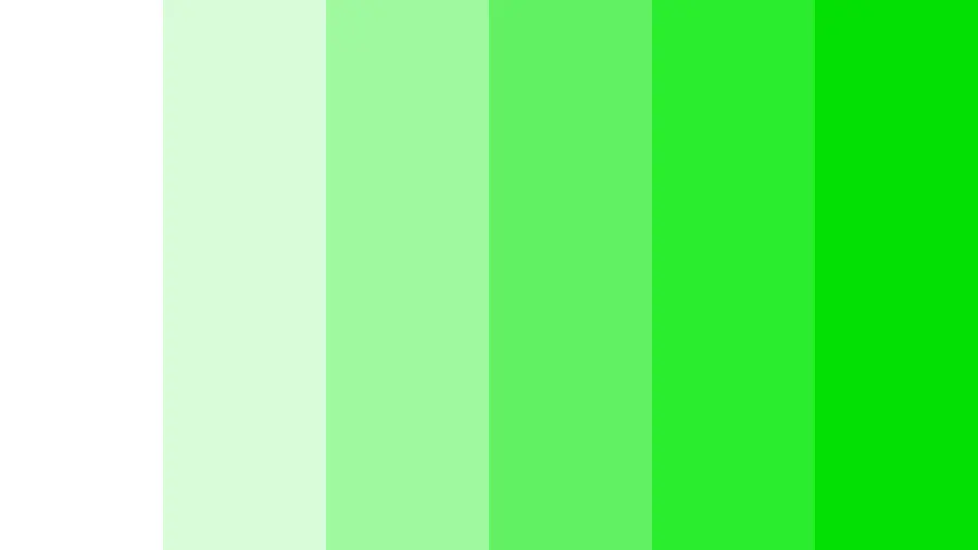 Psychology of Green Color Image and Its Calming Effects
