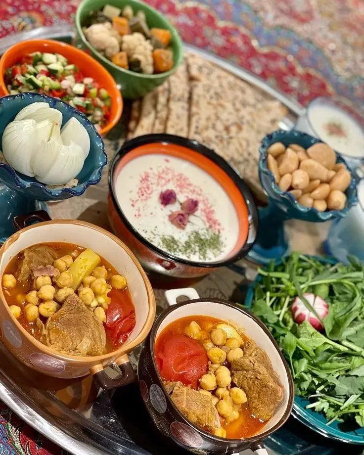 Delicious Iranian Abgoosht Image for Food Enthusiasts