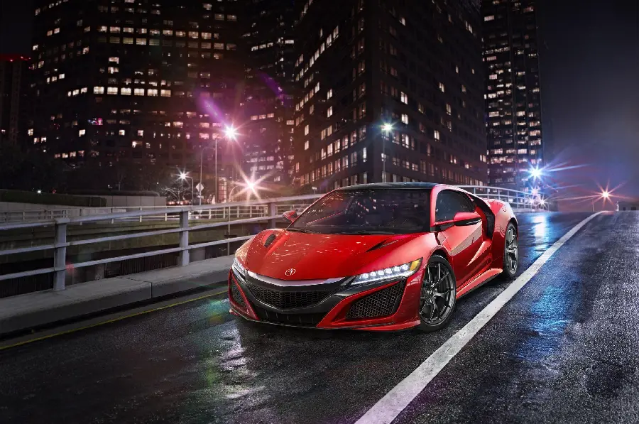 Acura NSX 2017 Red Car Photo
