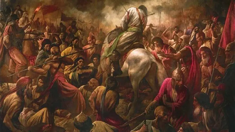 Image of Imam Hussain's Martyrdom