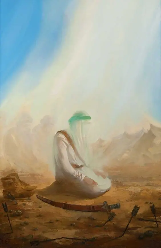 Image of Noon Prayer on Ashura