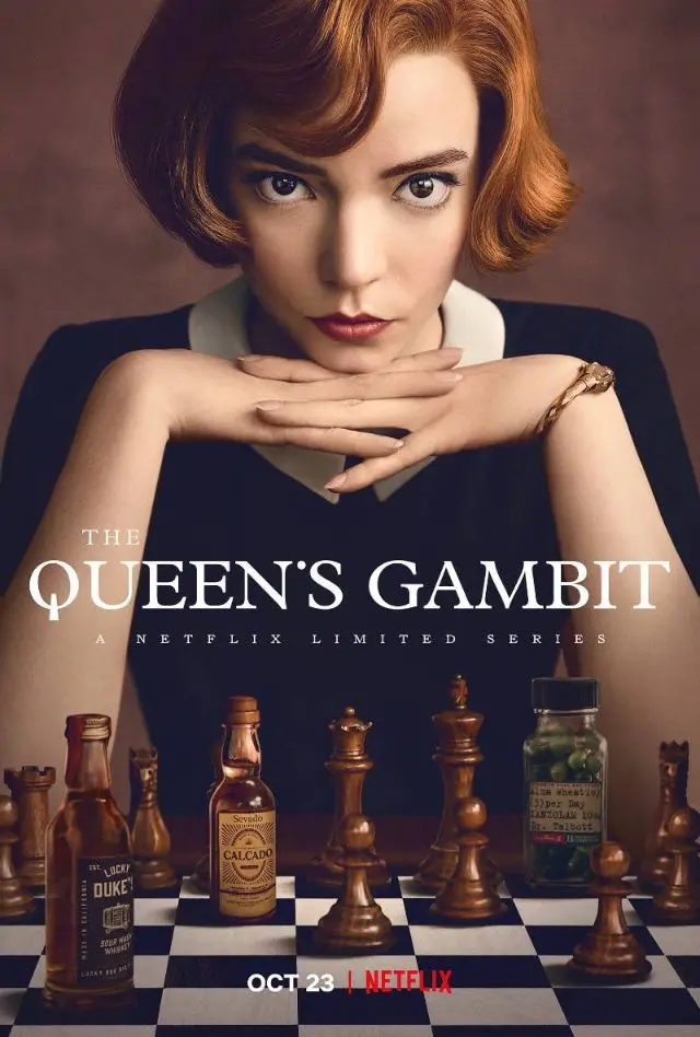 Original Poster of Mini-Series The Queen's Gambit
