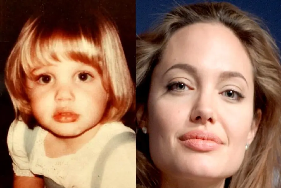 Angelina Jolie Childhood Photo for Fans