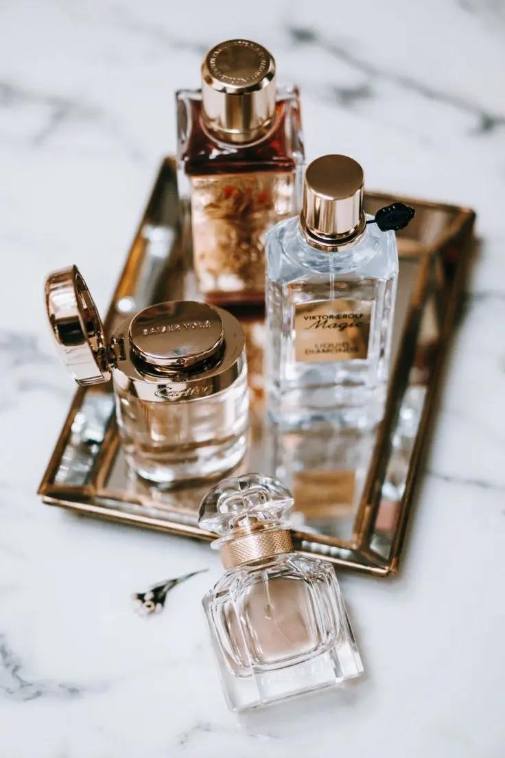Download Background of Perfume Container in High Quality
