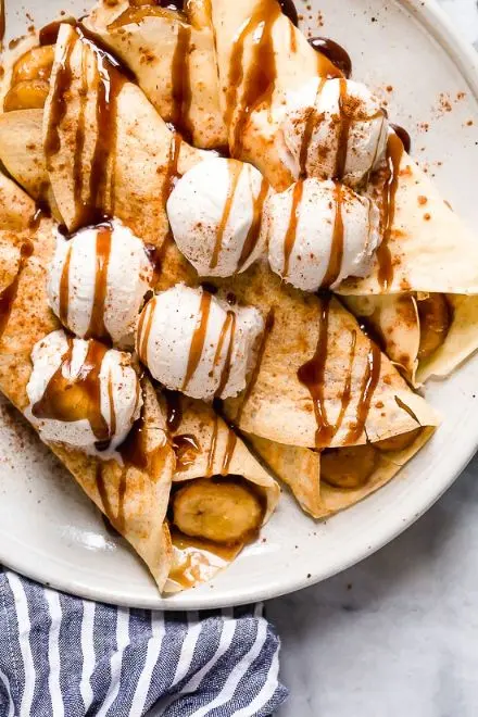 Banana Crepe Recipe with Images