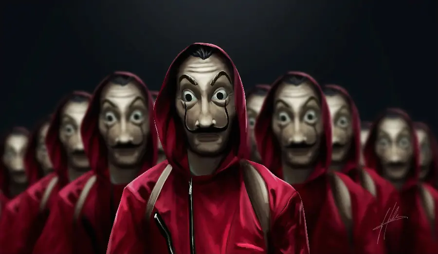 Money Heist Series Background Photo